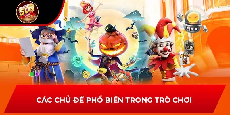 Các chủ đề phổ biến trong trò chơi