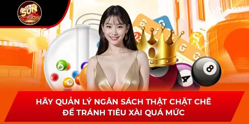 Hãy quản lý ngân sách thật chặt chẽ để tránh tiêu xài quá mức